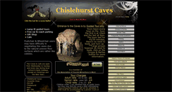 Desktop Screenshot of chislehurst-caves.co.uk